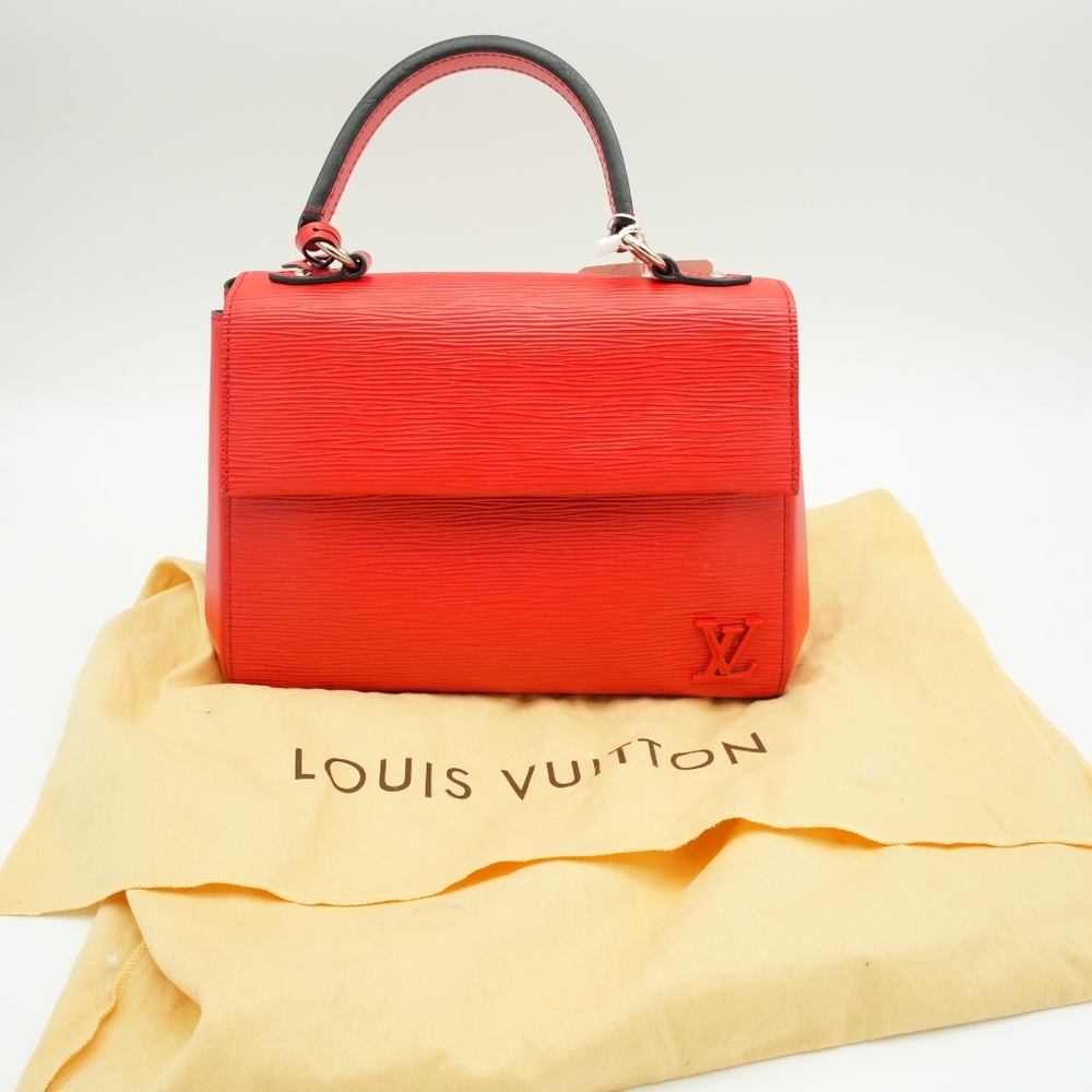 Louis Vuitton Cluny Red Handbag